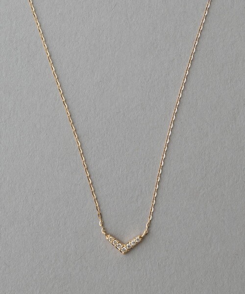 レイヤード] K10YG ダイヤモンド ネックレス（ネックレス）｜ete（エテ