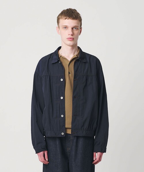 ビンテージ タフタ トラッカー ジャケット（ブルゾン）｜MONKEY TIME