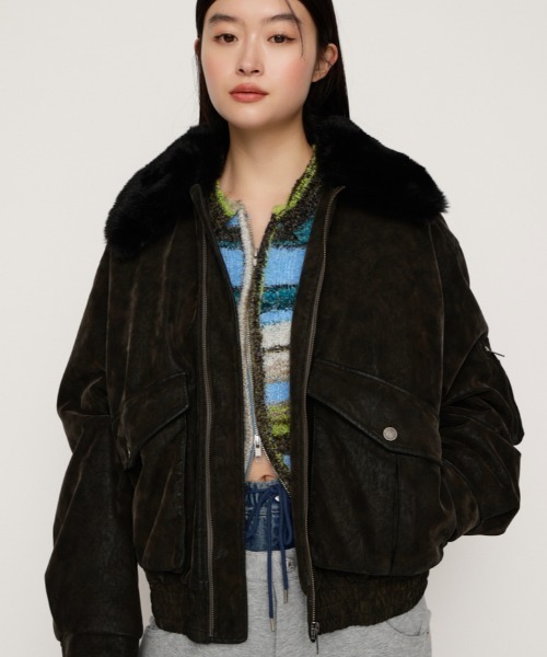 完売カラー再入荷】WASHED PUFFER BZ ウォッシュド パッファー