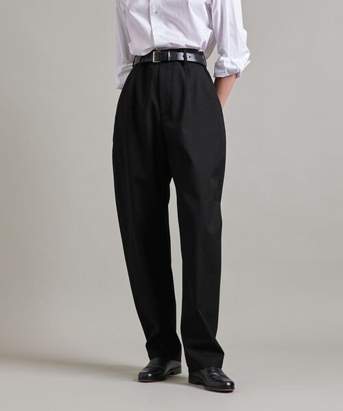 LOEFF（ロエフ）の「＜LOEFF＞ウール ギャバ ボンタン パンツ（その他