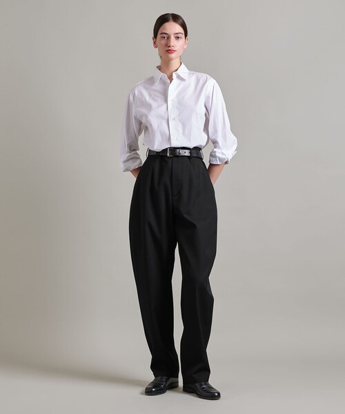 LOEFF（ロエフ）の「＜LOEFF＞ウール ギャバ ボンタン パンツ（その他