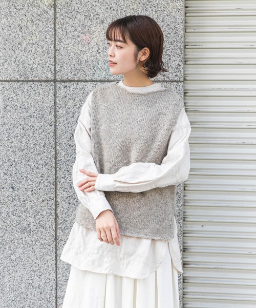 かぐれ（カグレ）の「ペルーニットベスト（ニット/セーター）」 - WEAR