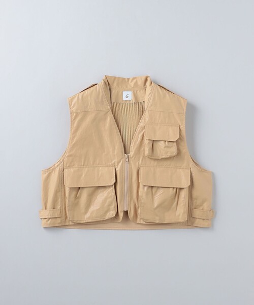 6（ロク）の「＜6(ROKU)＞コットン フィッシング ベスト（ベスト