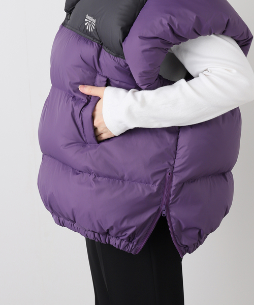 セール】【StandAlone/スタンド アローン】HALF SLEEVE PUFFER Jacket