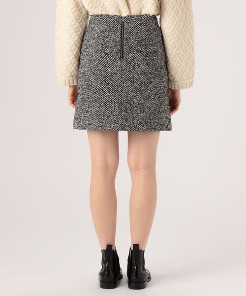 MACPHEE（マカフィー）の「ブロークンツイード ミニスカート（スカート