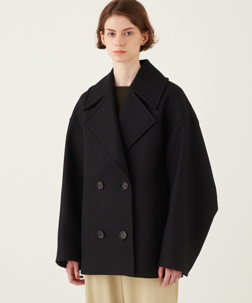 DES PRES（デ・プレ）の「ウールメルトン ビックカラーコート（その他