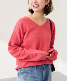 Spick & Span｜スピック アンド スパンのニット/セーター（レッド/赤色