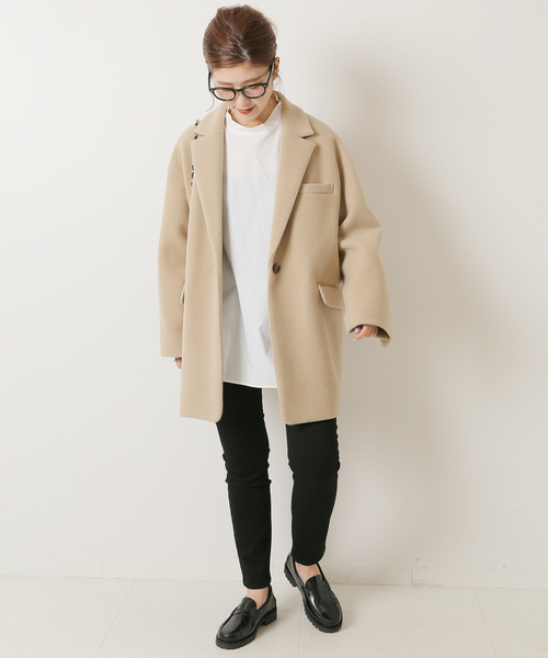 Spick & Span（スピックアンドスパン）の「W/Nyモッサジャケットライク