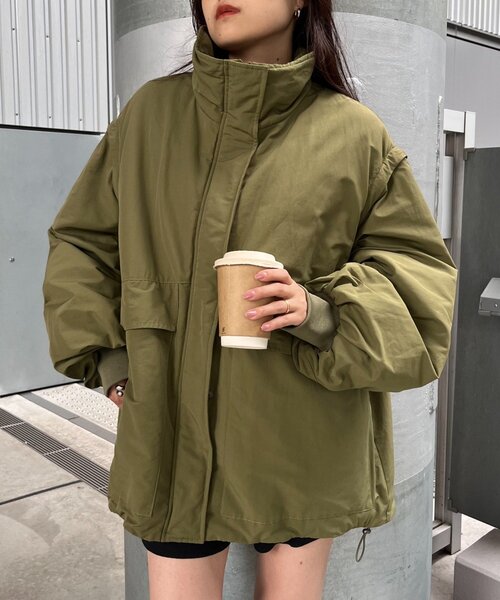 セール】【軽くて暖かい/マルチウェイ】BIGポケットスタンドワーク