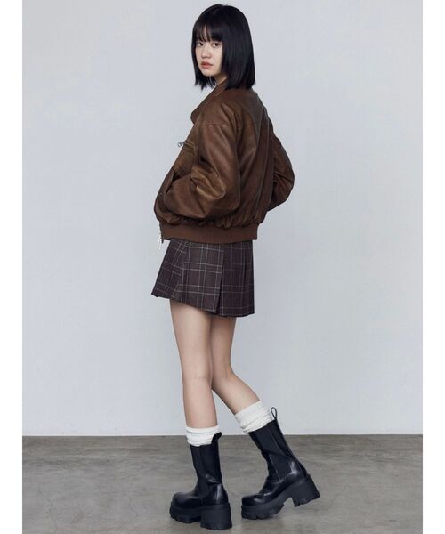 サイドゴアタンクブーツ（ブーツ）｜EMODA（エモダ）のファッション