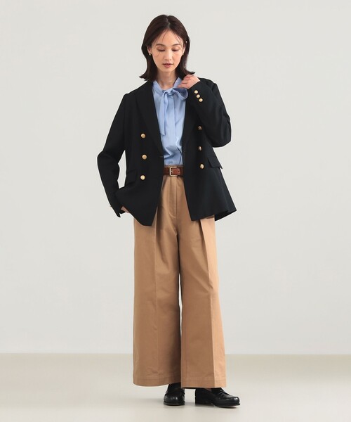 ドライギャバジン 6ボタン ダブルジャケット（テーラードジャケット