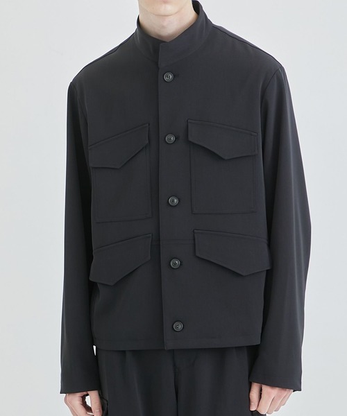 UJOH（ウジョー）の「STUDIOUS別注 Stand Collar 4 Pockets Blouson