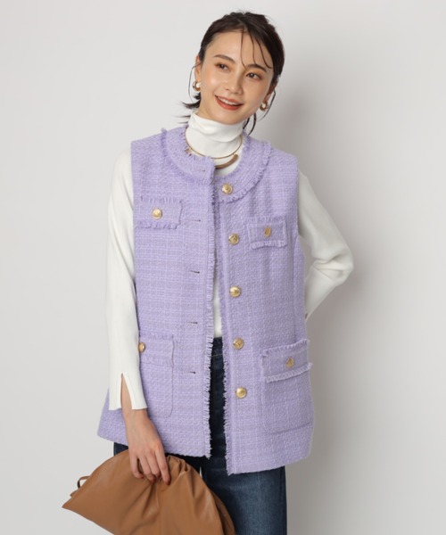 CADUNE（カデュネ）の「スプリングツィードジレ（その他アウター