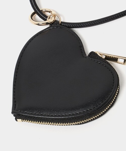 セール】ファーショルダーバッグ ハートチャーム付き（ショルダー