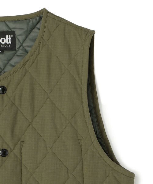 schott（ショット）の「Schott/ショット/QUILTING WORK VEST
