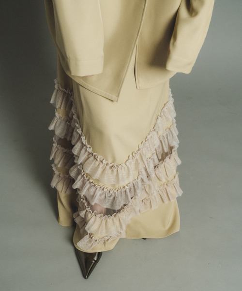 Transparent hem setup dress（ドレス）｜et.UNiVER（エトユニベール