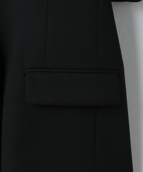 6（ロク）の「＜6(ROKU)＞ジョーゼット ダブルブレスト ジャケット