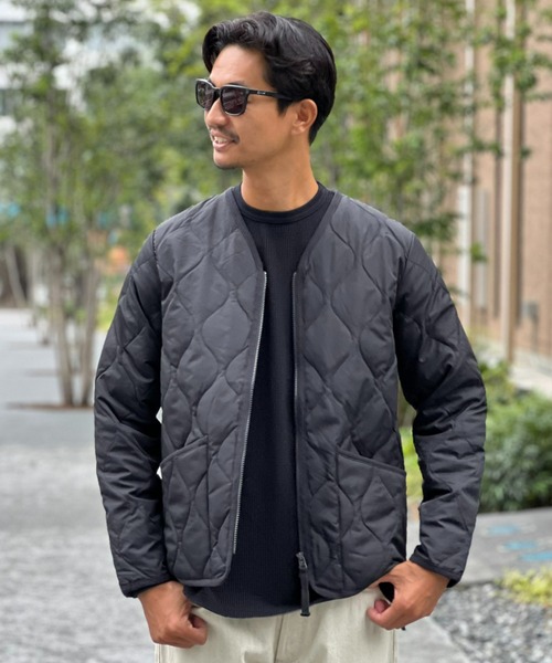 TAION（タイオン）の「【TAION】MILITARY W-ZIP V NECK DOWN JKT