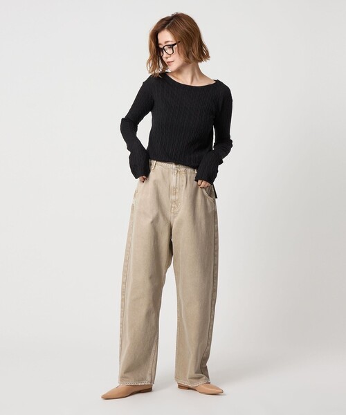 conte（コンテ）の「【別注】＜upper hights for conte＞ベージュ