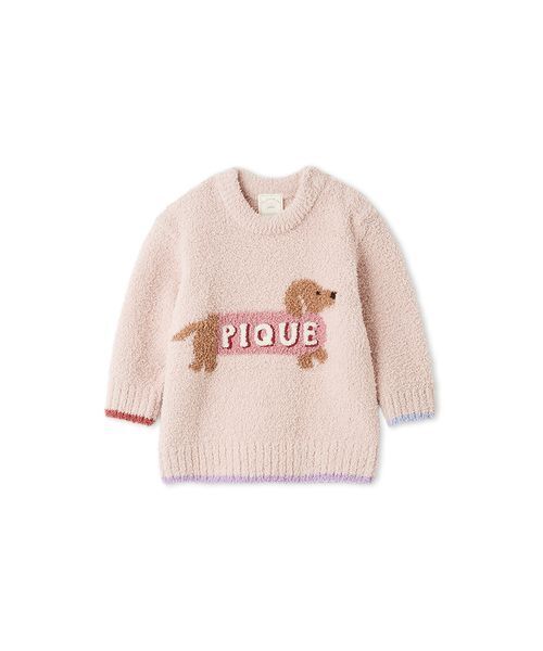 セール】【BABY】ベビモコダックスフンドジャガードプルオーバー