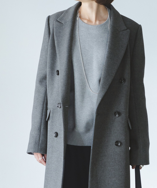 Noble（ノーブル）の「メルトンロングチェスターコート（チェスター