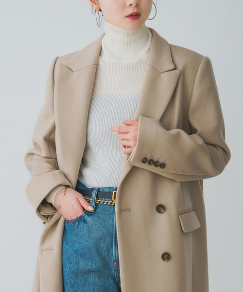 Noble（ノーブル）の「メルトンロングチェスターコート（チェスター