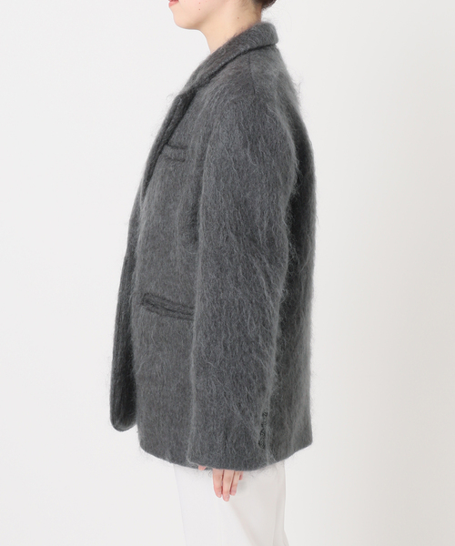 Noble（ノーブル）の「【NOBLE×L'AUBE BLANC】モヘアMIXシャギー