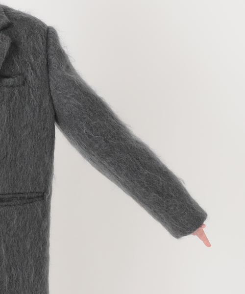 Noble（ノーブル）の「【NOBLE×L'AUBE BLANC】モヘアMIXシャギー