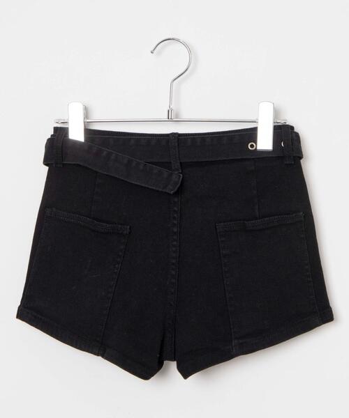 DISPARK/ベルト付きスタッズショートパンツ（デニムパンツ）｜DISPARK