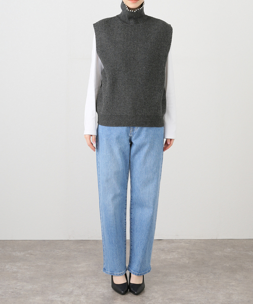 Spick & Span（スピックアンドスパン）の「パールハイネックニット