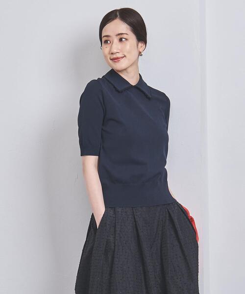 UNITED ARROWS（ユナイテッドアローズ）の「レースカラーレディ ニット