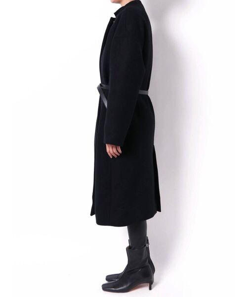 ELENDEEK（エレンディーク）の「クルーネックコクーンコート（ノー