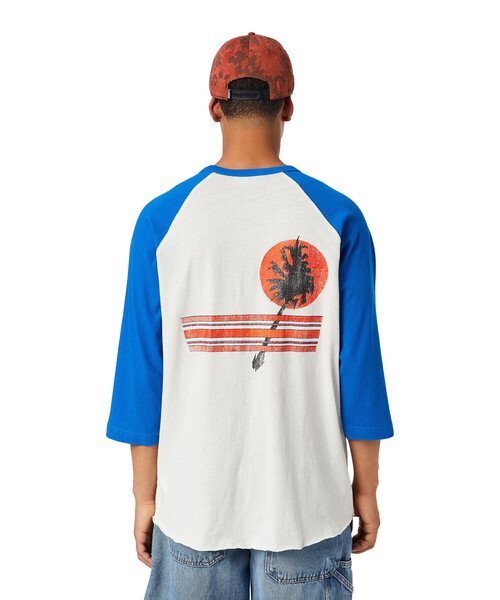 DIESEL（ディーゼル）の「メンズ Tシャツ 七分丈（Tシャツ/カットソー