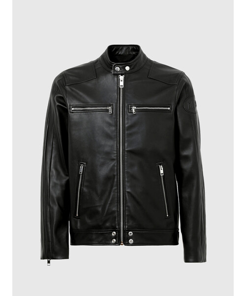 DIESEL（ディーゼル）の「メンズ シープスキン シングルレザー