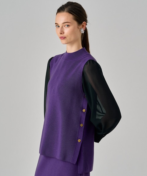 ANAYI（アナイ）の「【セットアップ対応商品】ファインメリノ片畦釦