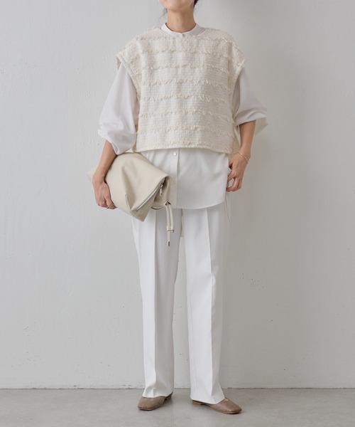 BEARDSLEY（ビアズリー）の「ツイードジレセットシャツ（シャツ