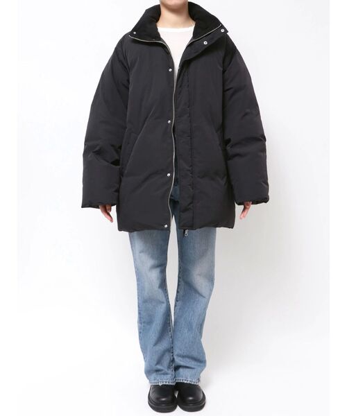 セール】ミドル丈ルーズシルエットダウン（ダウンジャケット/コート