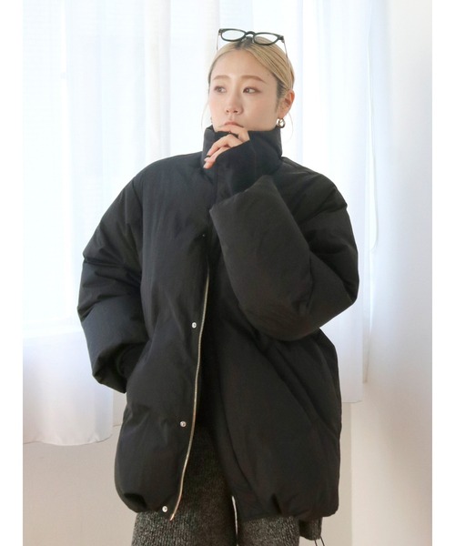 セール】ミドル丈ルーズシルエットダウン（ダウンジャケット/コート