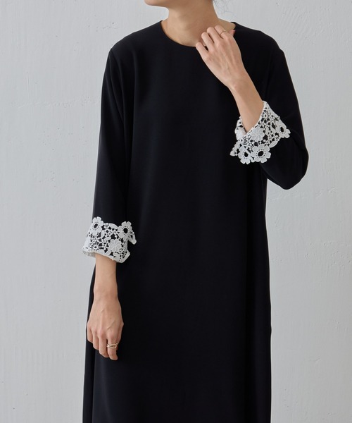 BEARDSLEY（ビアズリー）の「《ビアズリー》袖口レースワンピース