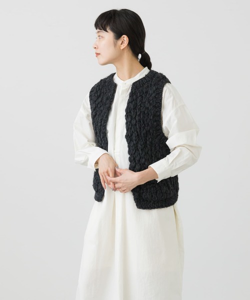 かぐれ（カグレ）の「ネパールハンドニットベスト（ベスト）」 - WEAR