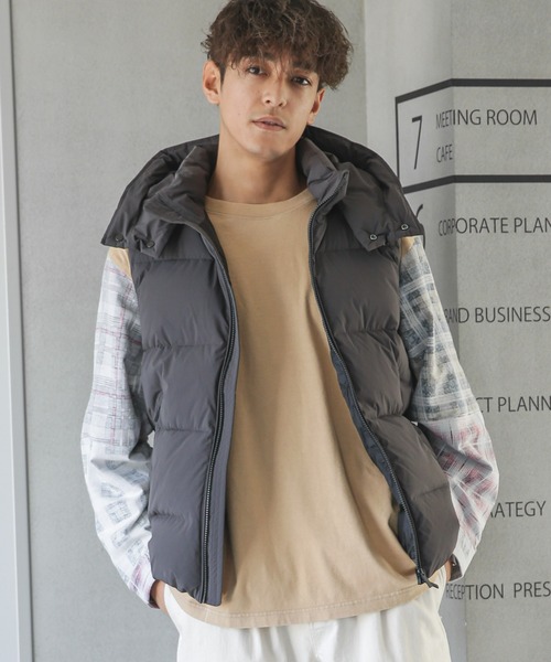 NANO universe（ナノユニバース）の「｢西川ダウン(R)｣フード脱着ダウン