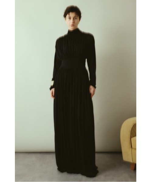 Flowing drape dress フローイングドレープドレス（ワンピース）｜RIM