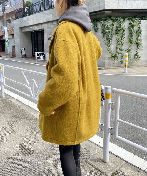 Spick & Span（スピックアンドスパン）の「ミドルシャギーコート