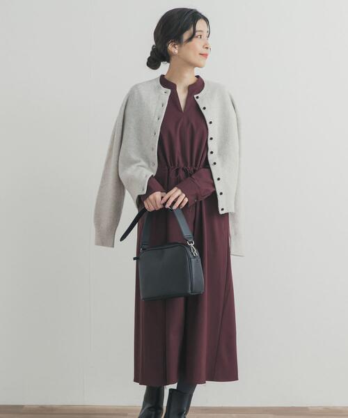 セール】ドロストリボンフレアワンピース（ワンピース）｜URBAN