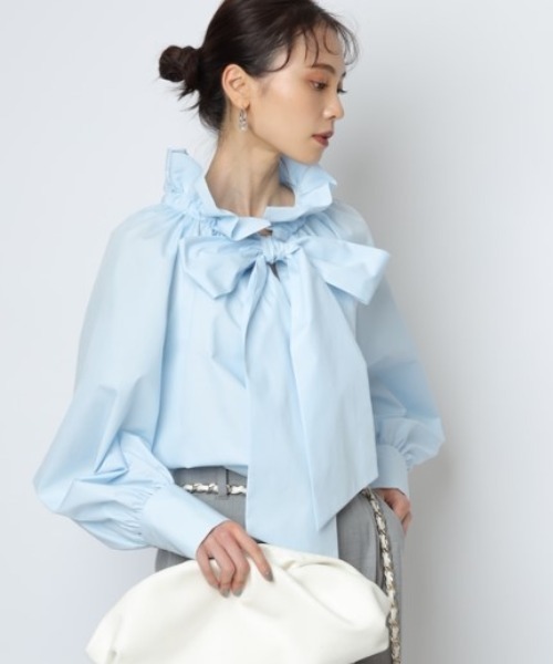 CADUNE（カデュネ）の「ボウタイブラウス（シャツ/ブラウス）」 - WEAR
