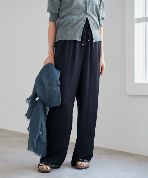 セール】サテンリラックスパンツ（その他パンツ）｜IENA（イエナ）の