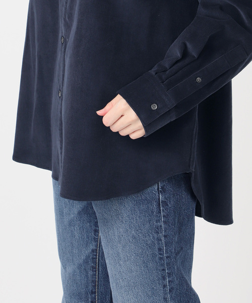 追加》コットンコーデュロイルーズシャツ（シャツ/ブラウス）｜Spick