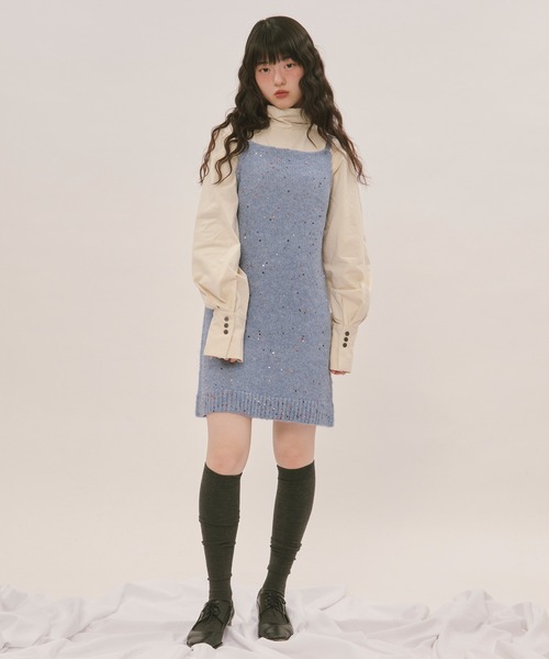 spangle knit set up / スパンコールニットセットアップ（セットアップ