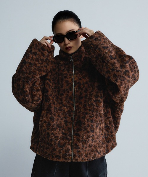 JEANASIS（ジーナシス）の「【Les Fleurs】ガラボアブルゾン/634725