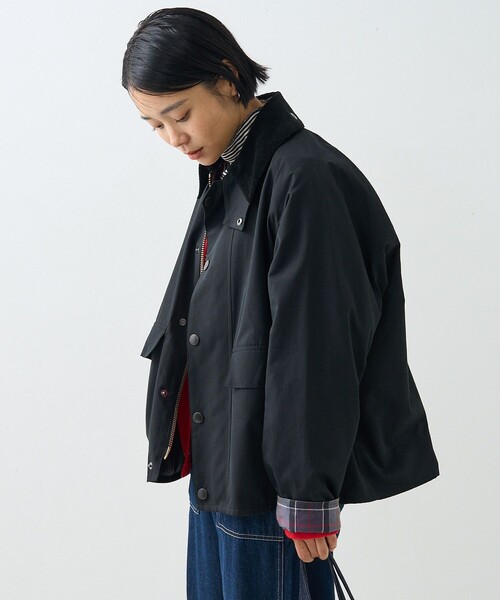 Barbour×FREAK'S STORE 別注 BORROWDALE 黒40 Barbour/別注 BORROWDALE